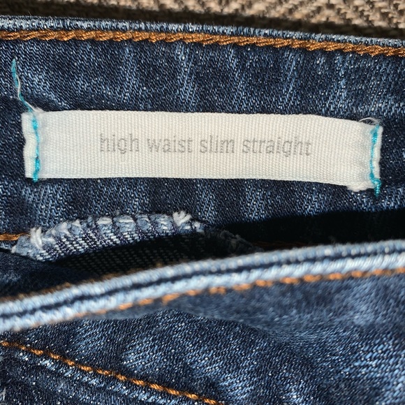EUC Silence & Noise High Waist Straight Jean Sz 28 - Picture 9 of 10